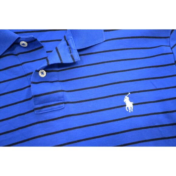 Polo Ralph Lauren Golf Polo Classic Fit Striped Short Sleeve Mens Sz Large - Picture 6 of 8